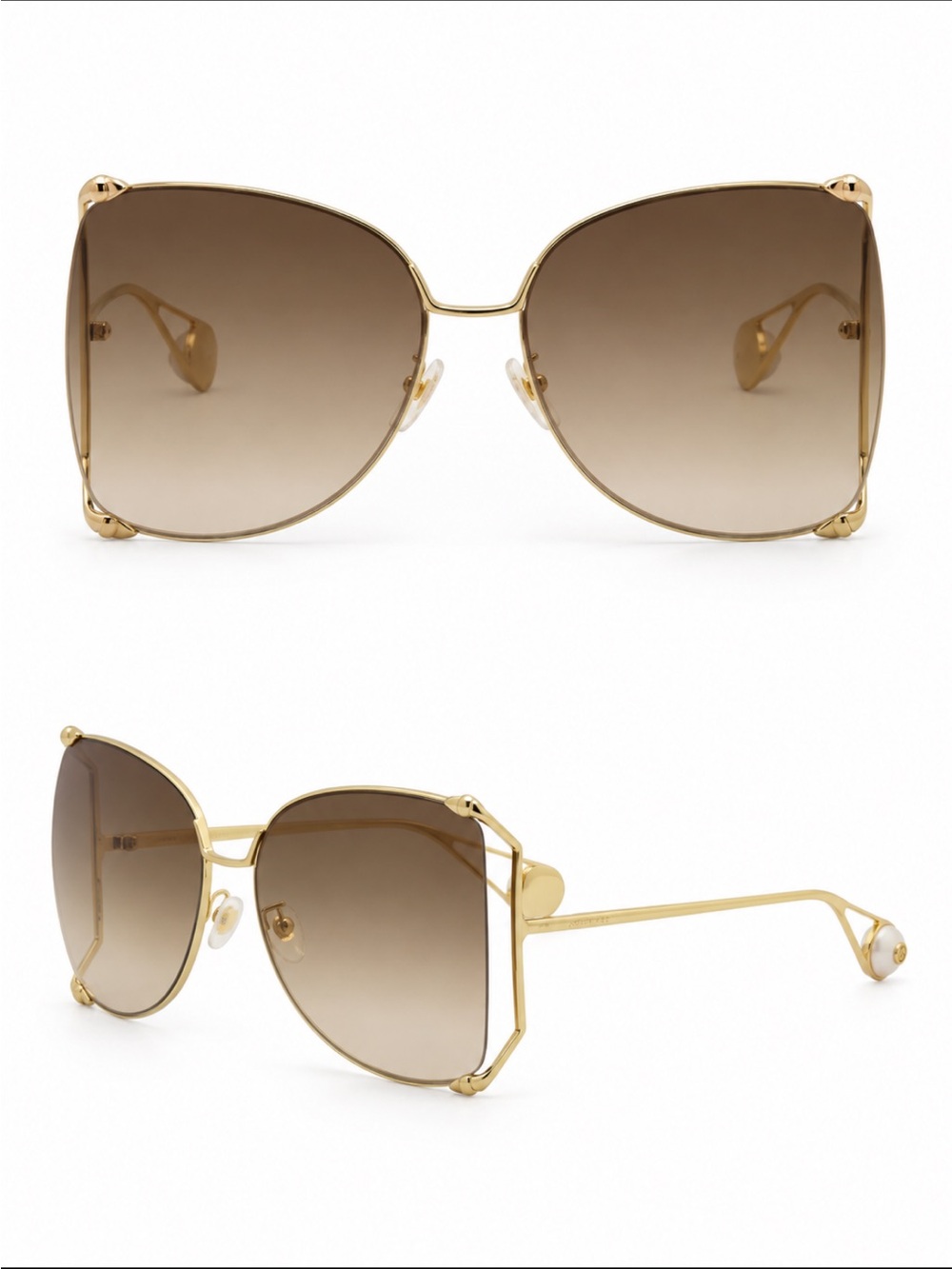 Gucci Sensual-Romantic GG0252S 001 Sunglasses